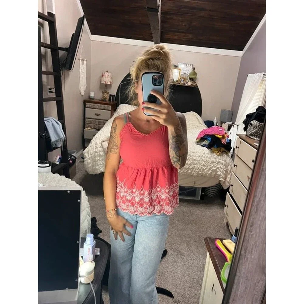 NWT Maurices eyelet tank